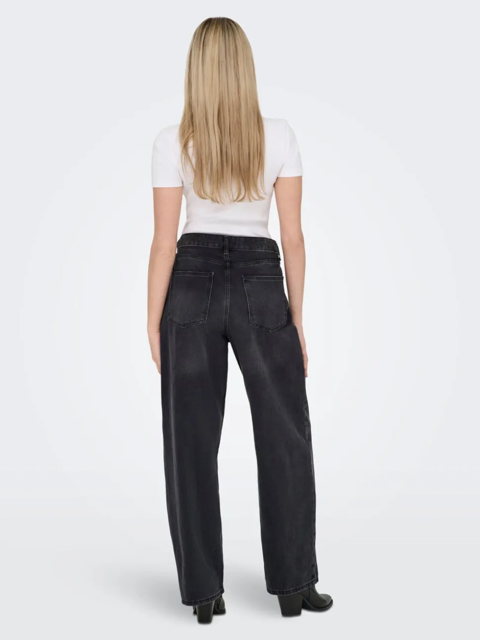 ONLGIORGIA Vita media Baggy Fit Jeans
