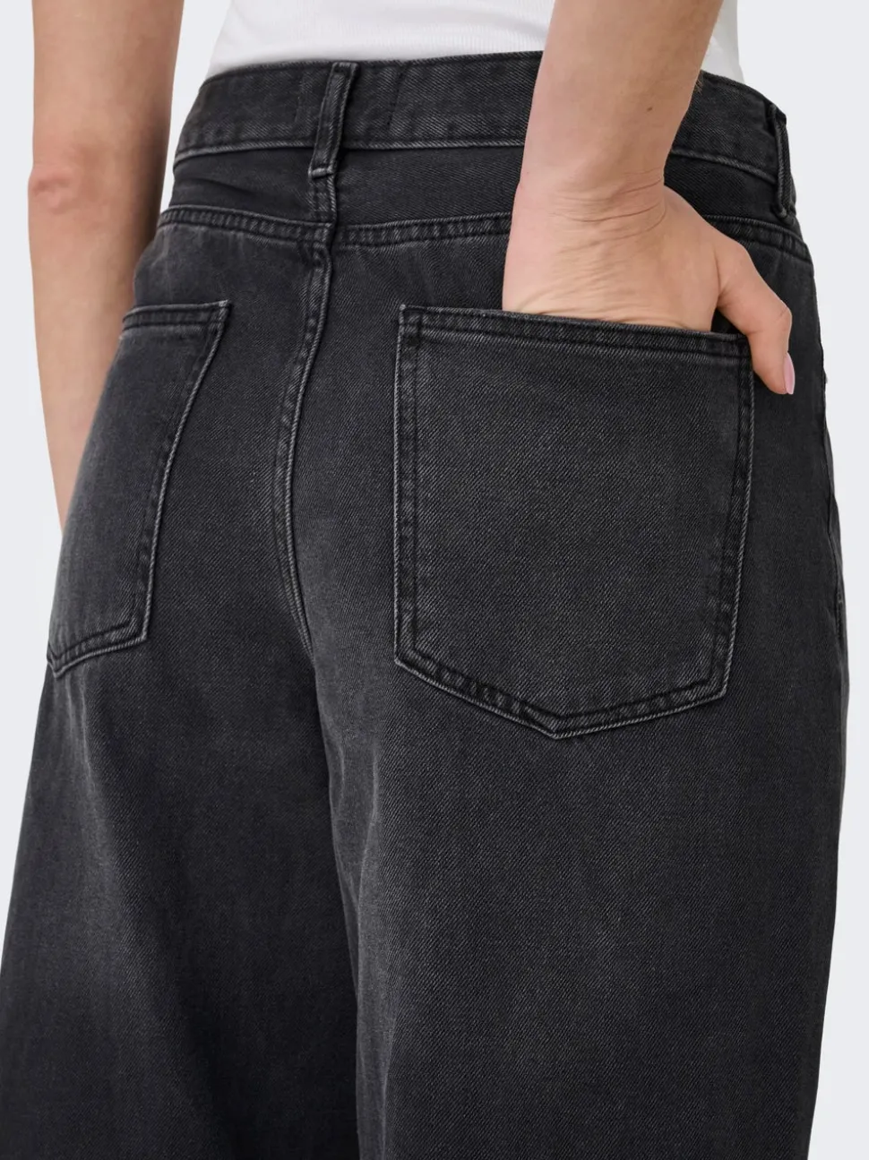 ONLGIORGIA Vita media Baggy Fit Jeans