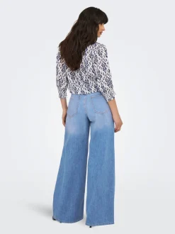 ONLGIULIA Vita alta Wide Leg Fit Jeans