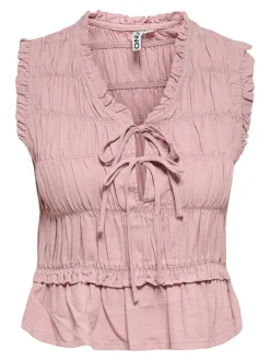 ONLGOA Lino Blusa