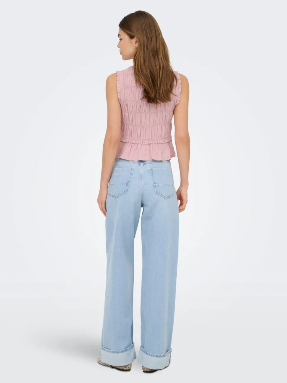 ONLGOA Lino Blusa