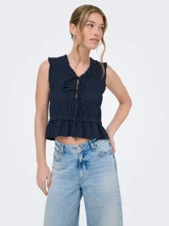 ONLGOA Lino Blusa