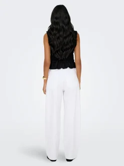 ONLGOA Lino Blusa