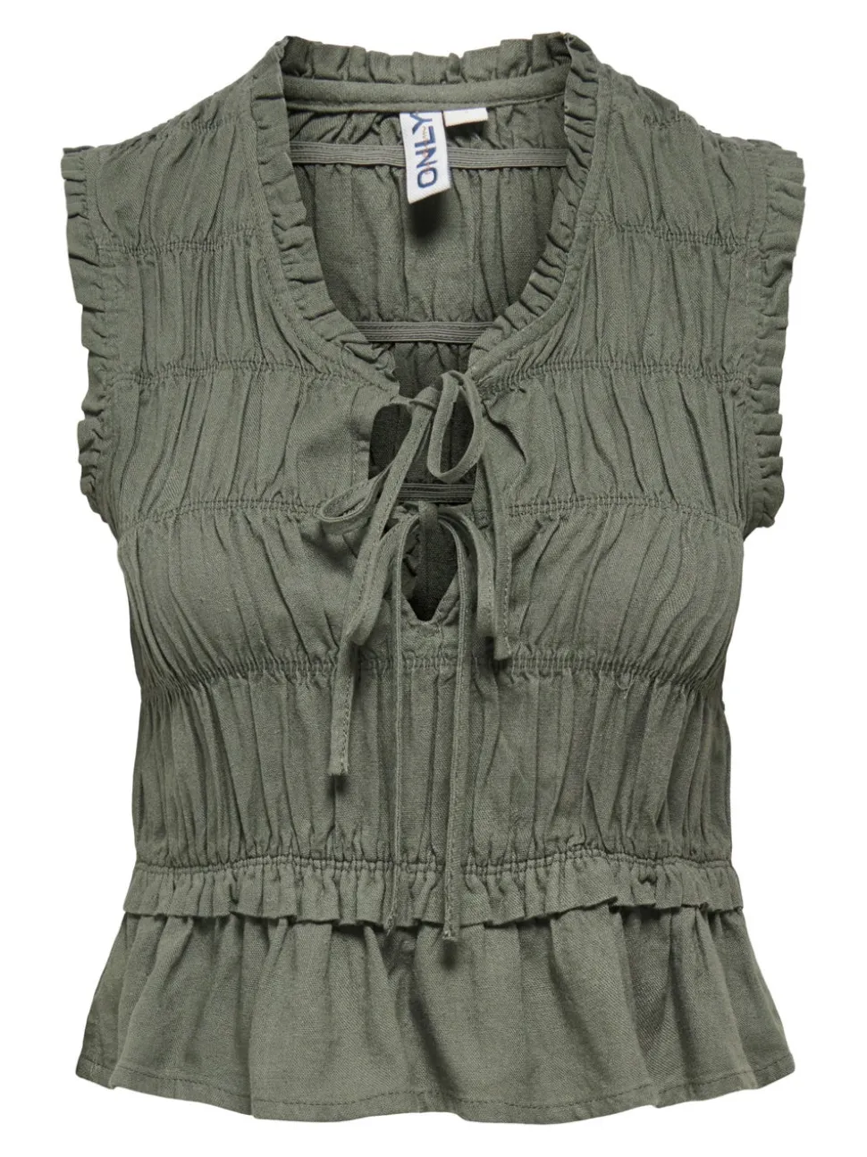 ONLGOA Lino Blusa