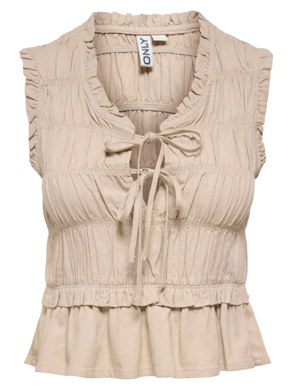 ONLGOA Lino Blusa