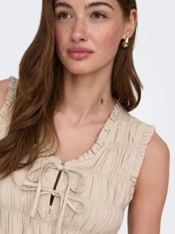 ONLGOA Lino Blusa