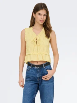 ONLGOA Lino Blusa
