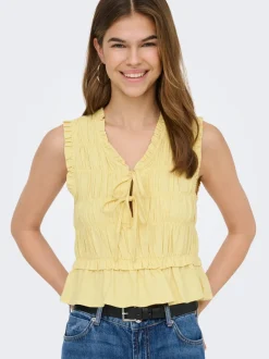 ONLGOA Lino Blusa