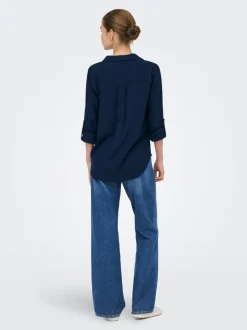 ONLGOA Lino Camicia