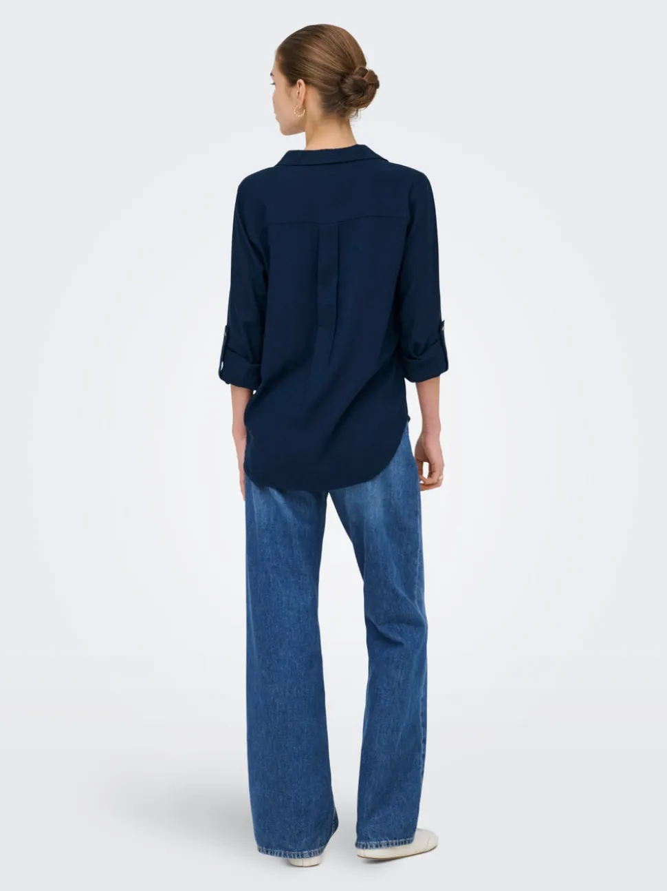 ONLGOA Lino Camicia