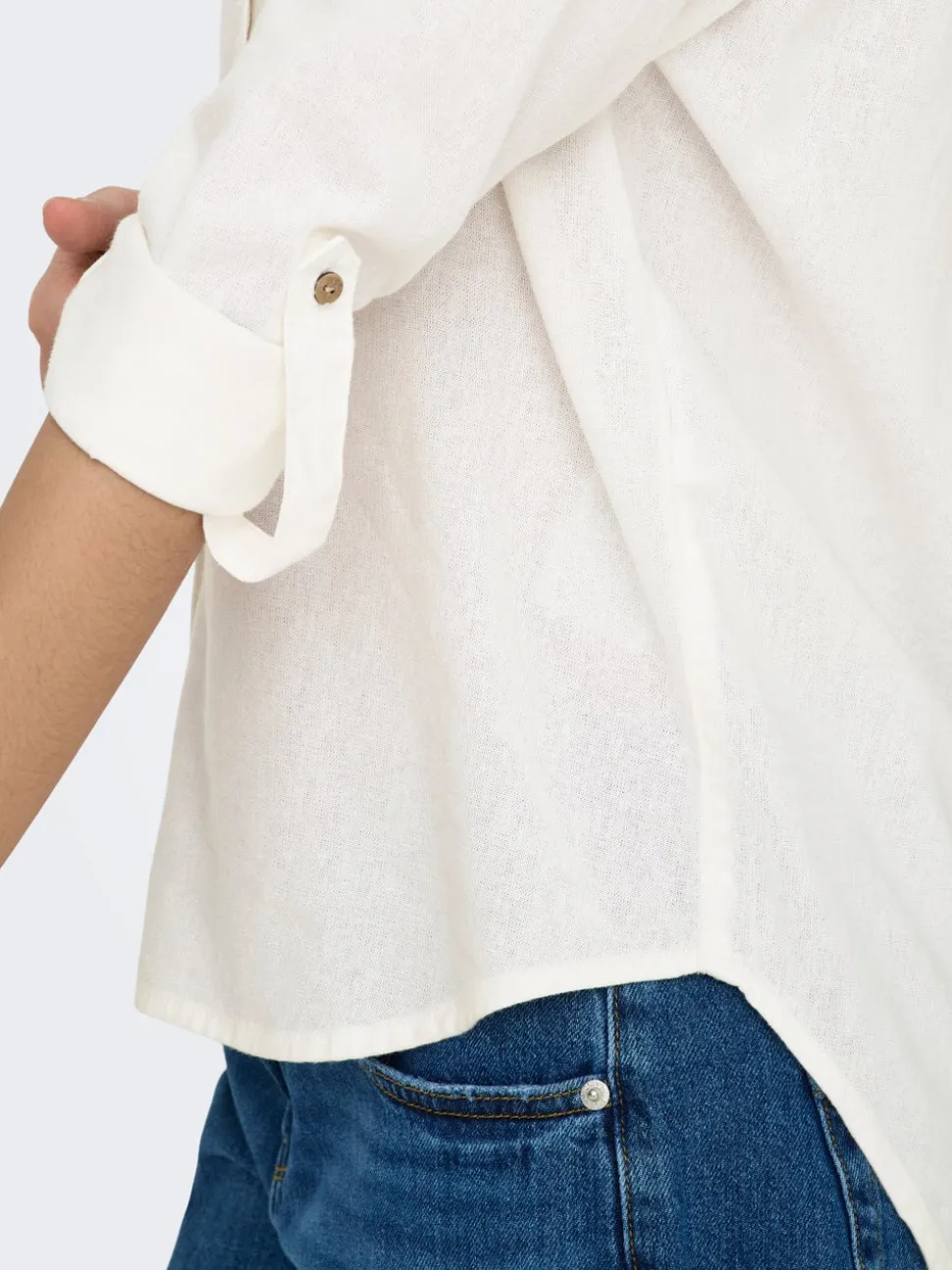ONLGOA Lino Camicia