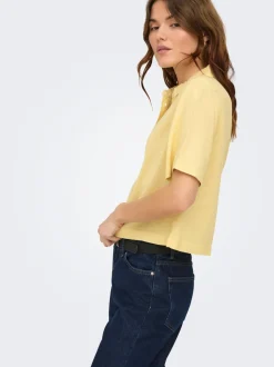 ONLGOA Lino Camicia