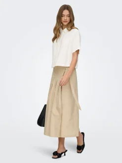 ONLGOA Lino Camicia