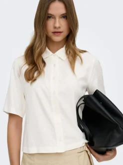 ONLGOA Lino Camicia