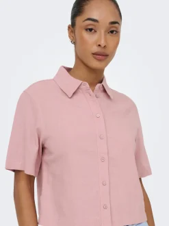 ONLGOA Lino Camicia