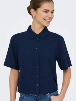 ONLGOA Lino Camicia