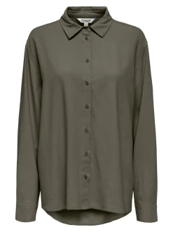 ONLGOA Lino Camicia