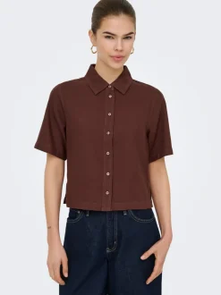 ONLGOA Lino Camicia