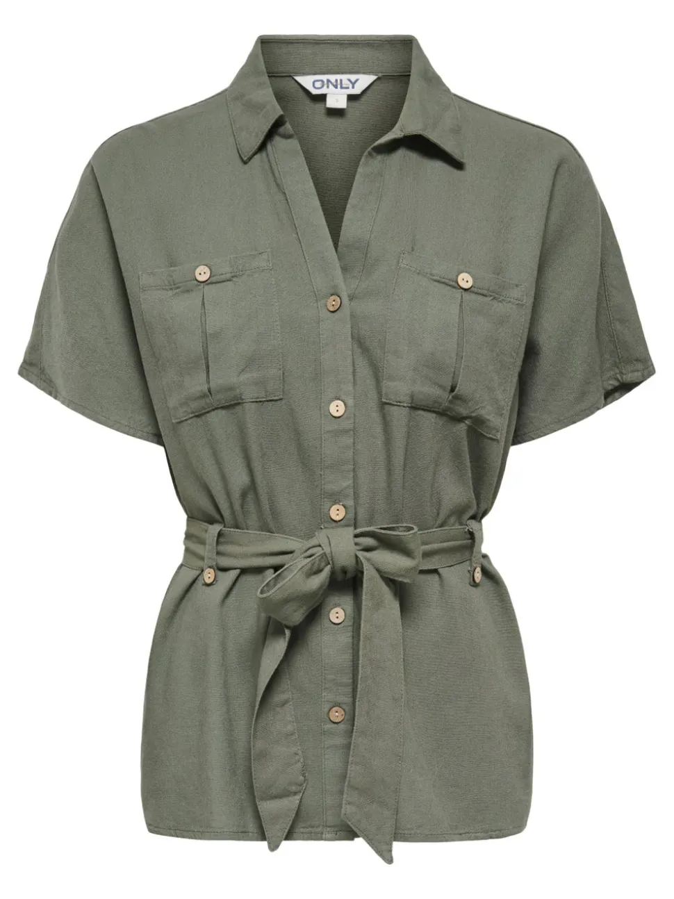ONLGOA Lino Camicia