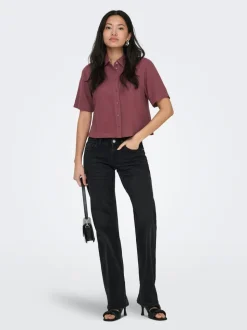 ONLGOA Lino Camicia