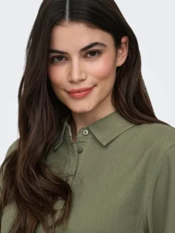 ONLGOA Lino Camicia
