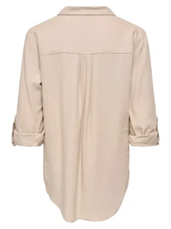 ONLGOA Lino Camicia