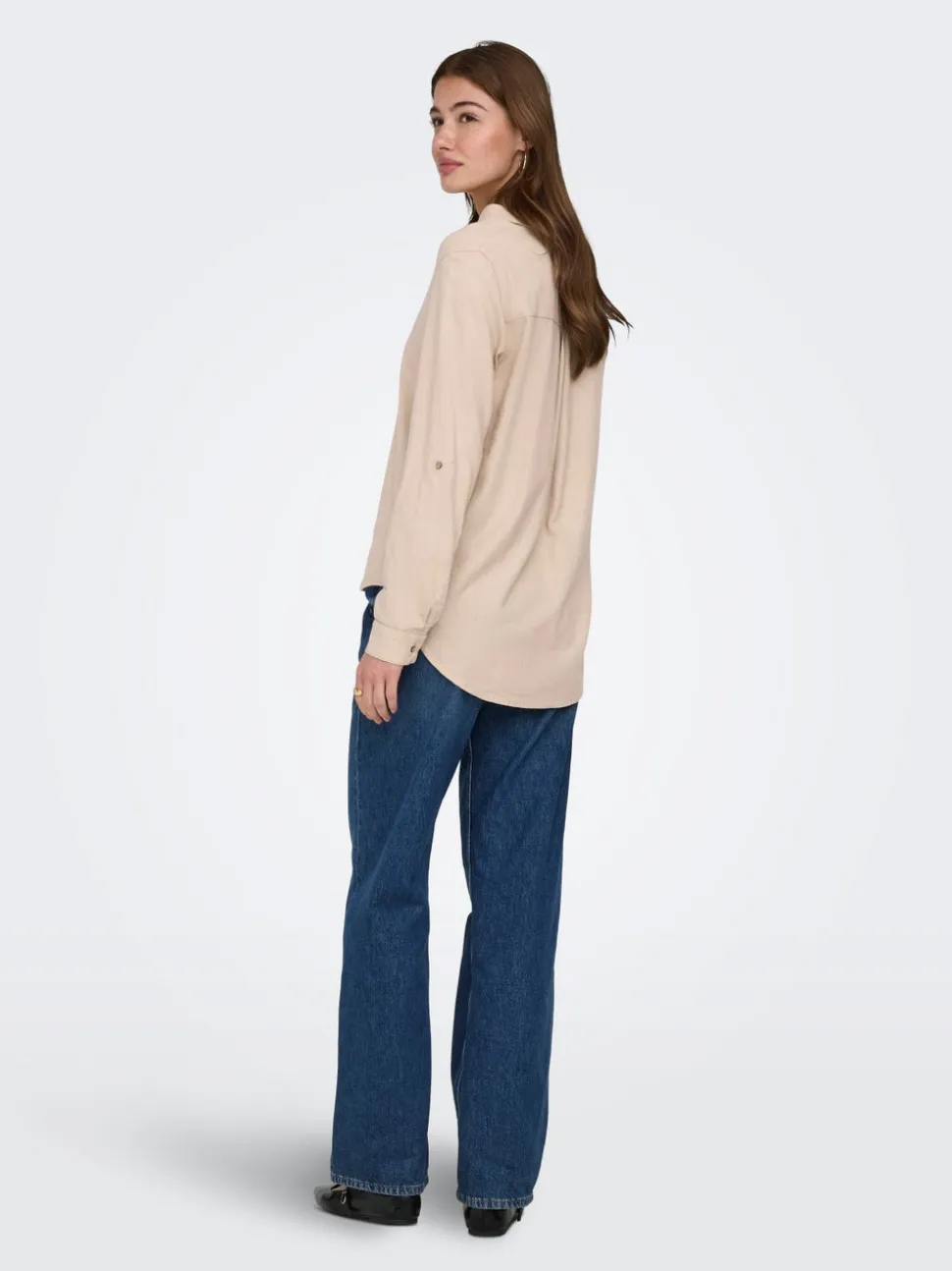 ONLGOA Lino Camicia