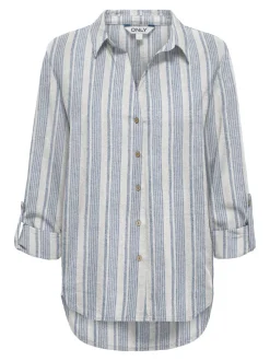 ONLGOA Lino Camicia