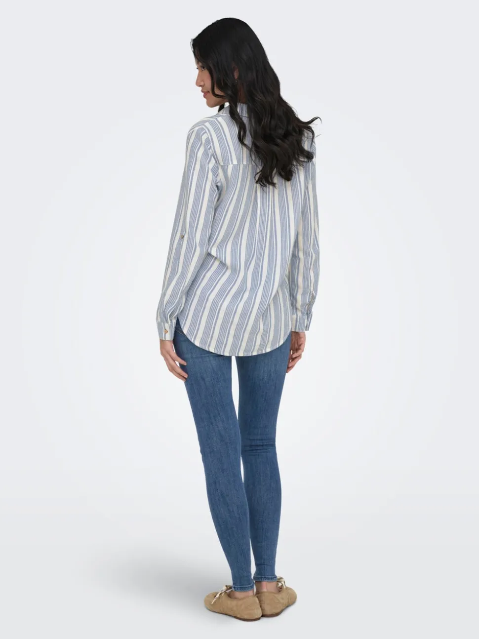 ONLGOA Lino Camicia