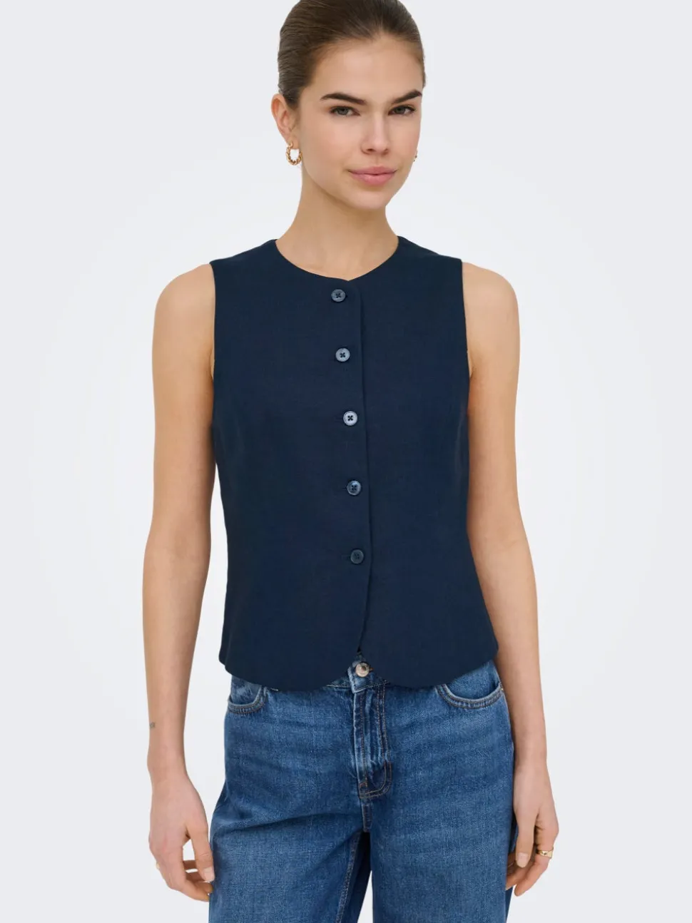 ONLGOA Lino Gilet formali