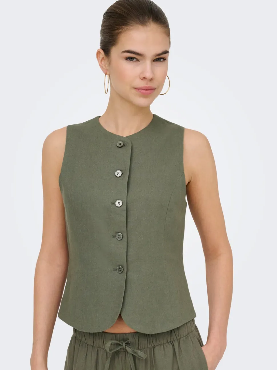 ONLGOA Lino Gilet formali