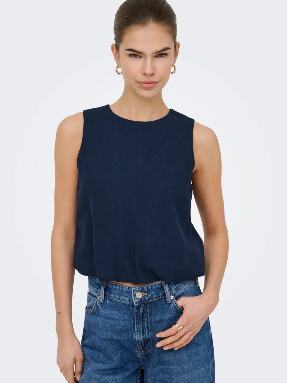 ONLGOA lino Top