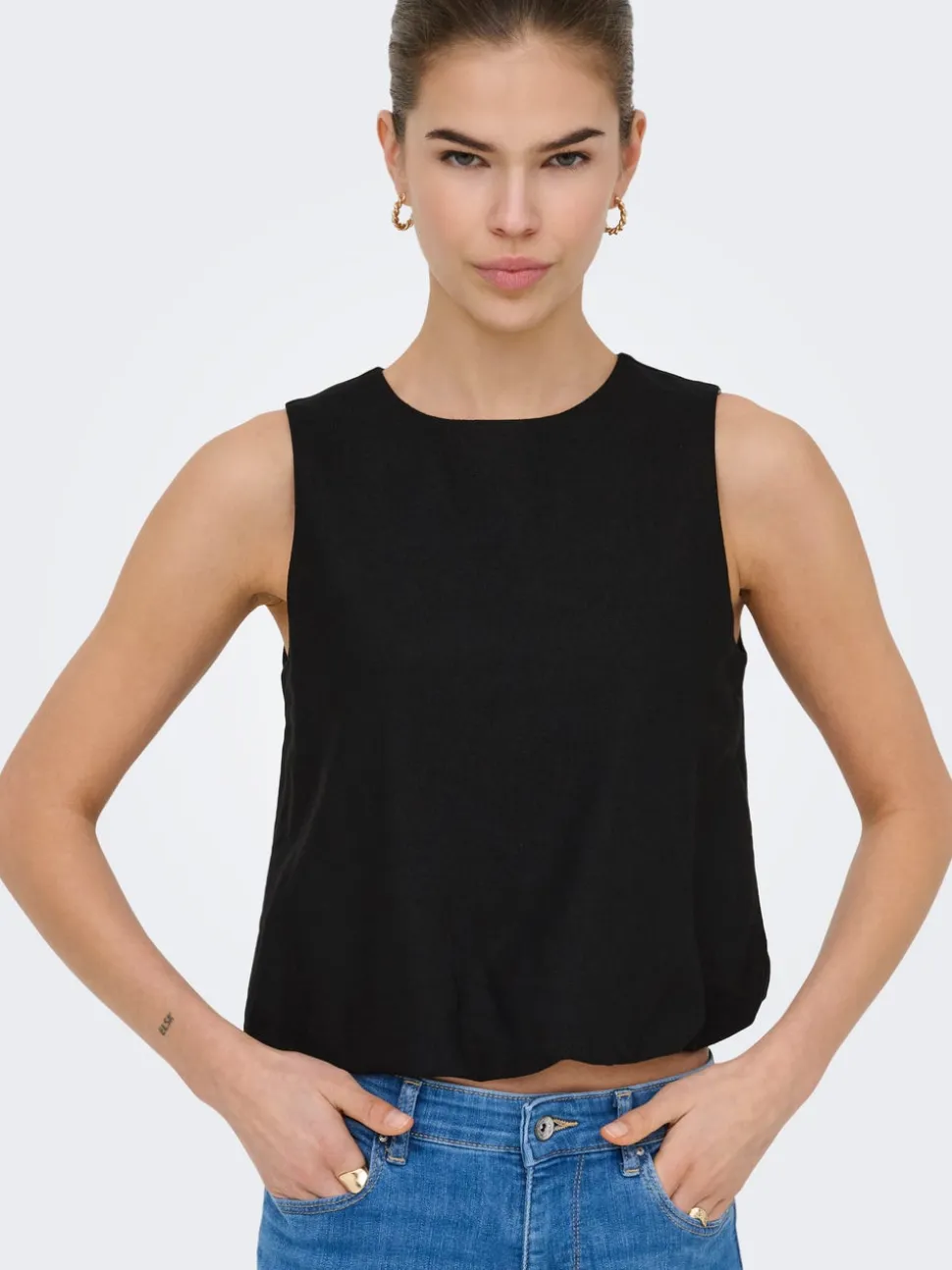ONLGOA lino Top