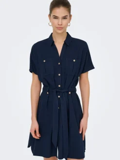 ONLGOA Lino Vestito corto