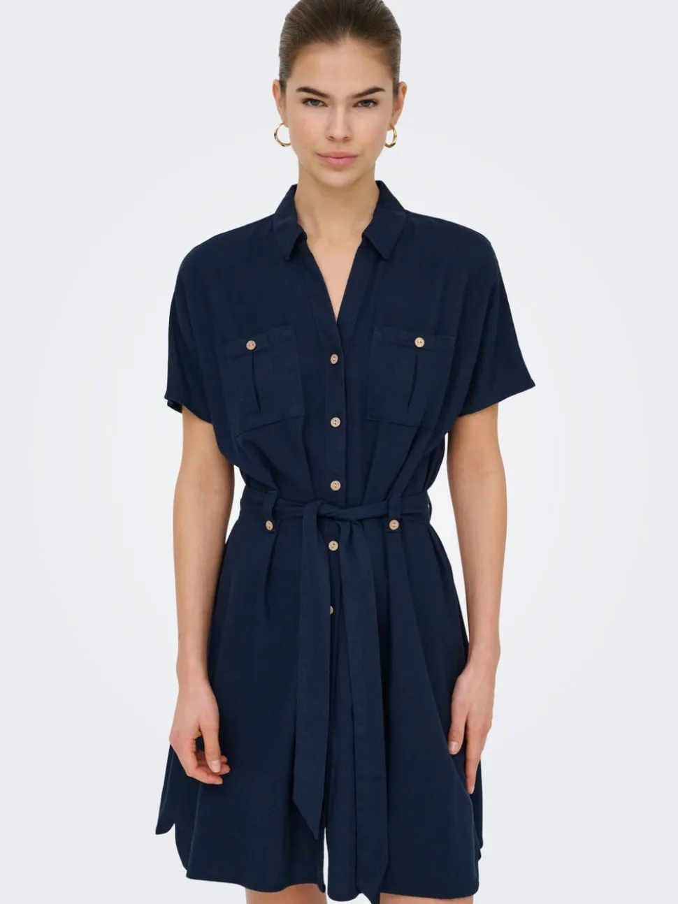 ONLGOA Lino Vestito corto