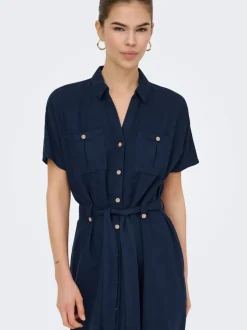 ONLGOA Lino Vestito corto