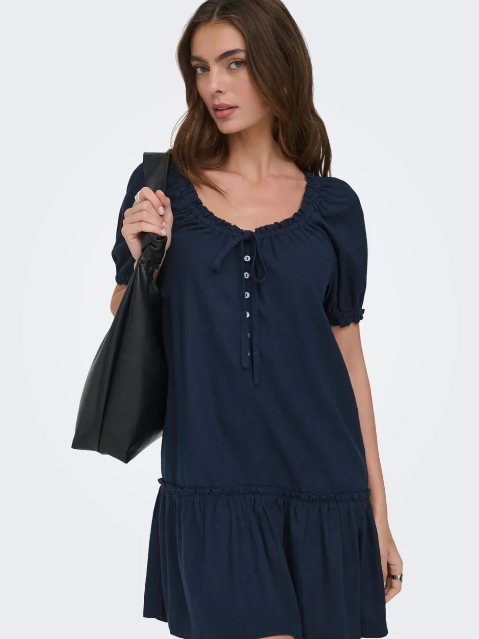 ONLGOA Lino Vestito corto