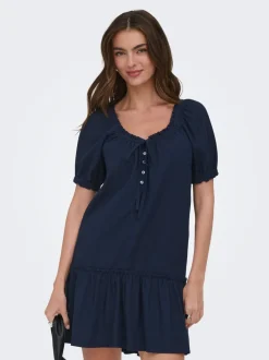 ONLGOA Lino Vestito corto
