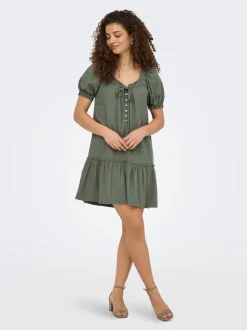 ONLGOA Lino Vestito corto