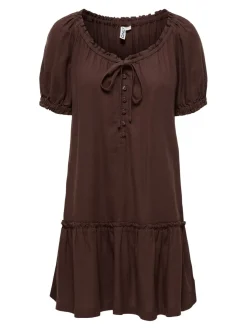 ONLGOA Lino Vestito corto