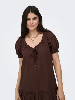 ONLGOA Lino Vestito corto
