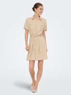 ONLGOA Lino Vestito corto