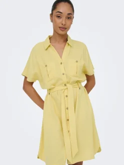 ONLGOA Lino Vestito corto