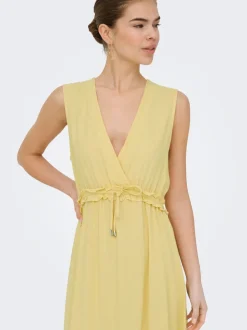 ONLGOA Lino Vestito lungo