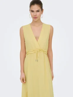 ONLGOA Lino Vestito lungo