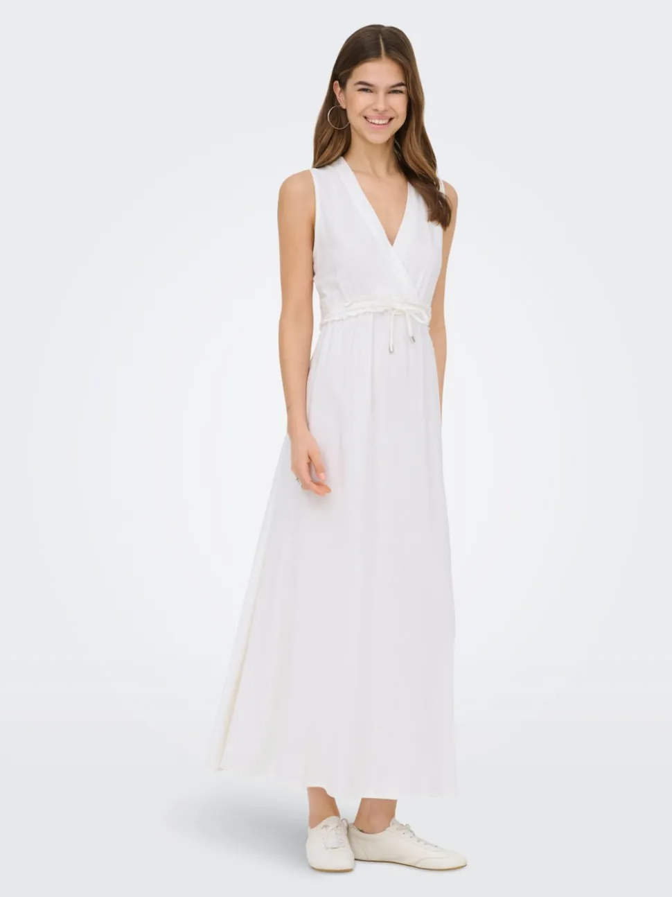 ONLGOA Lino Vestito lungo