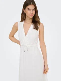 ONLGOA Lino Vestito lungo