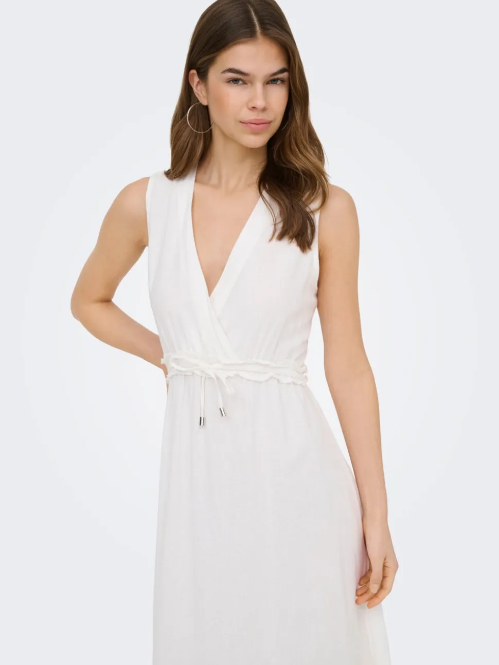 ONLGOA Lino Vestito lungo