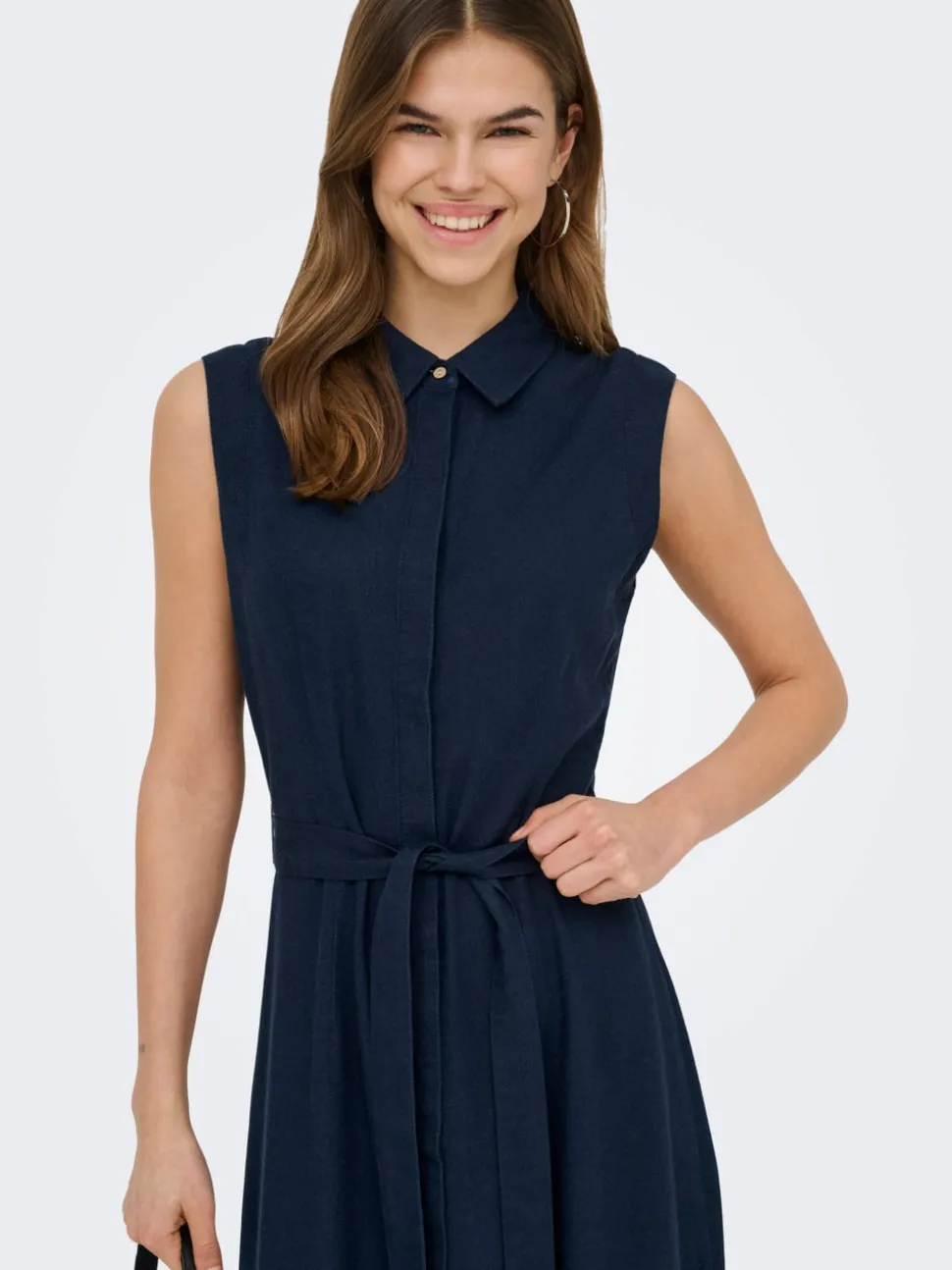 ONLGOA Lino Vestito lungo
