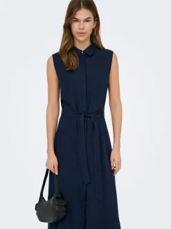 ONLGOA Lino Vestito lungo
